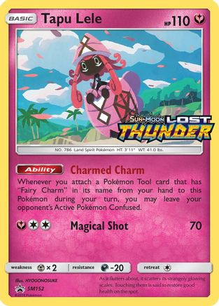 Tapu Lele - SM152 (Prerelease)  - Holofoil - Promo