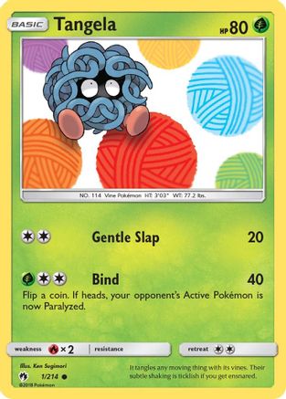 Tangela 001  - Common