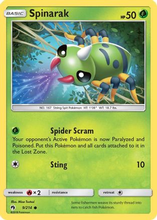 Spinarak  - Common