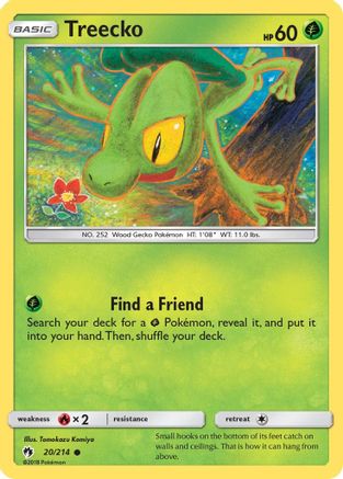 Treecko 020  - Common