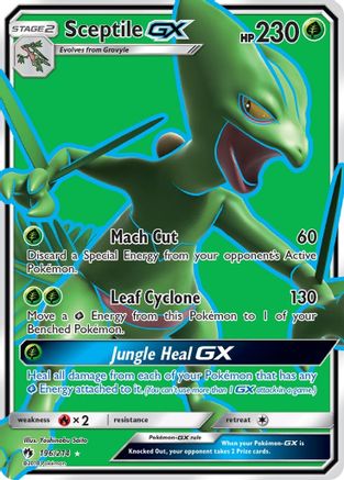 Sceptile GX (Full Art)  - Holofoil - Ultra Rare