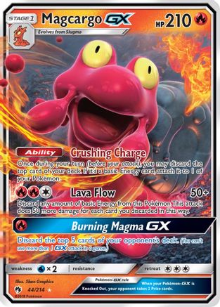 Magcargo GX/214  - Holofoil - Ultra Rare