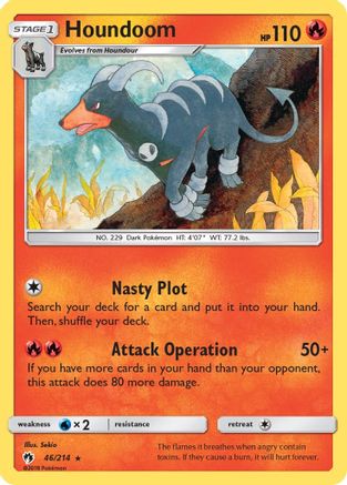 Houndoom 046  - Rare