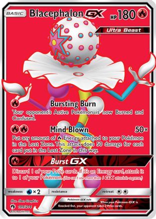 Blacephalon GX (Full Art)  - Holofoil - Ultra Rare