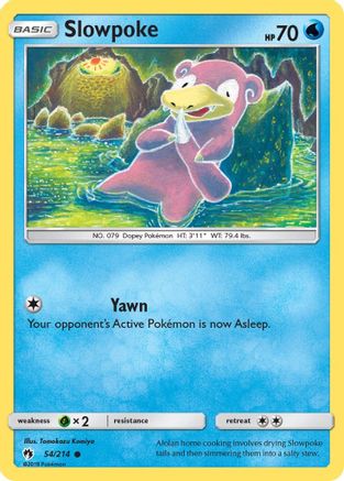Slowpoke 054  - Common