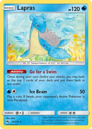 Lapras 056/214  - Rare