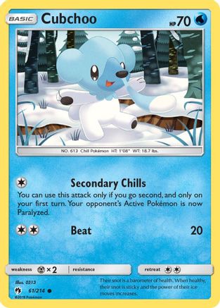 Cubchoo 061  - Common