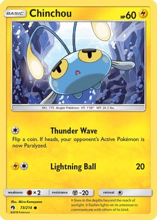 Chinchou  - Common
