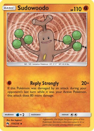 Sudowoodo 110  - Uncommon