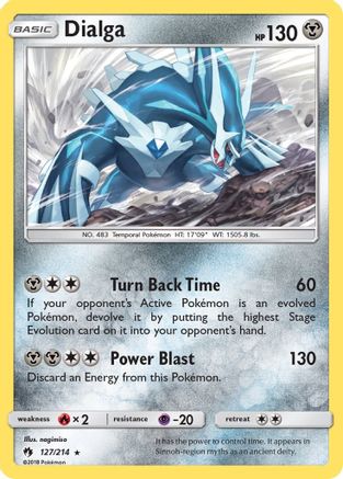 Dialga 127  - Holofoil - Holo Rare