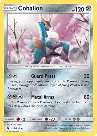 Cobalion  - Holofoil - Holo Rare