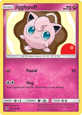 Jigglypuff 133  - Common