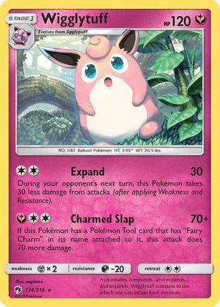 Wigglytuff 134  - Rare