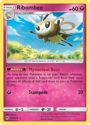Ribombee 146/214  - Rare