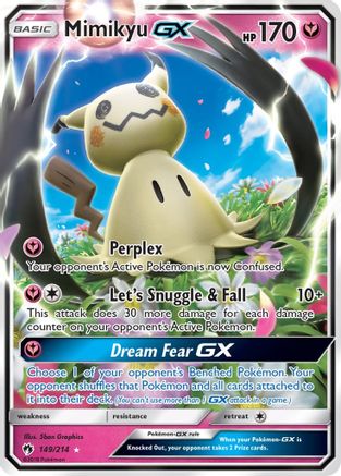 Mimikyu GX 149  - Holofoil - Ultra Rare