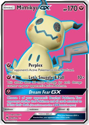 Mimikyu GX (Full Art)  - Holofoil - Ultra Rare