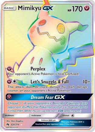 Mimikyu GX (Secret)  - Holofoil - Secret Rare