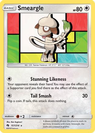 Smeargle 157  - Rare