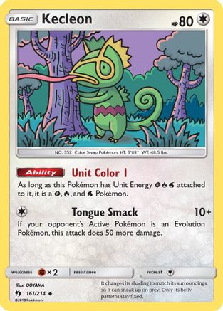 Kecleon (161)  - Uncommon