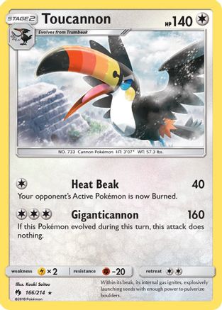 Toucannon  - Rare