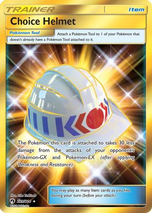 Choice Helmet (Secret)  - Holofoil - Secret Rare
