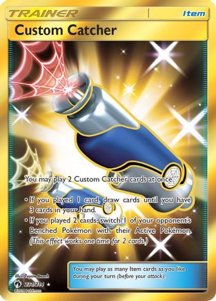 Custom Catcher (Secret)  - Holofoil - Secret Rare