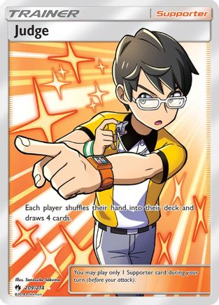 Judge (Full Art) 209  - Holofoil - Ultra Rare