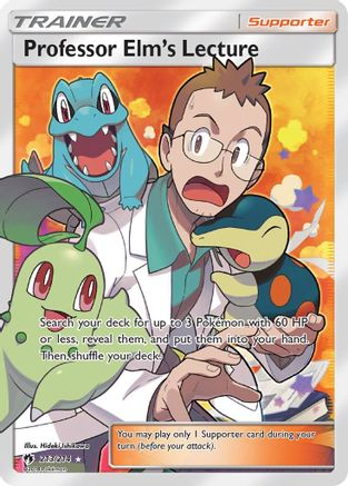 Professor Elm's Lecture (Full Art)  - Holofoil - Ultra Rare