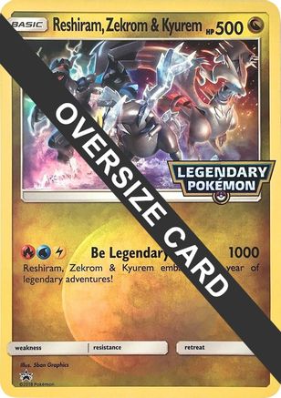 Reshiram, Zekrom & Kyurem  - Holofoil - Promo
