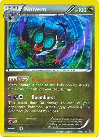 Noivern - 77/111 (Cosmos Holo)/111  - Holofoil - Promo