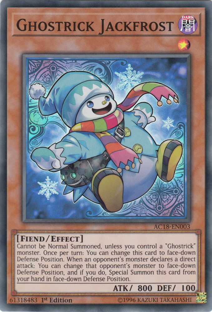 Ghostrick Jackfrost (AC18-EN003) - Super Rare