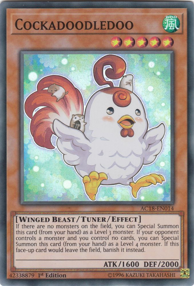 Cockadoodledoo (AC18-EN014) - Super Rare