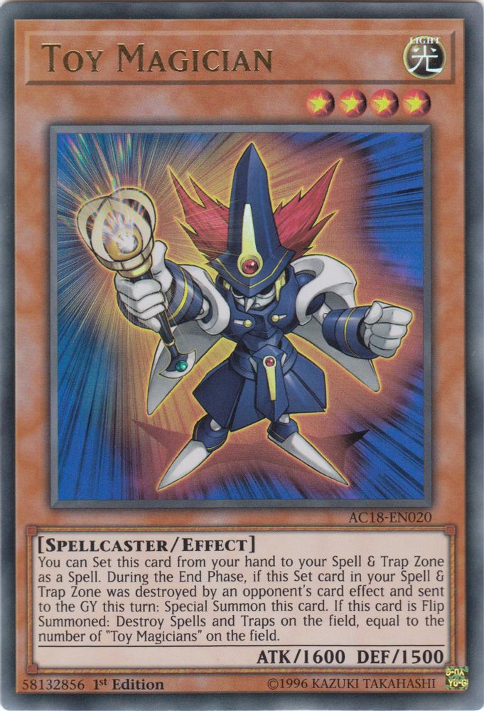 Toy Magician (AC18-EN020) - Ultra Rare