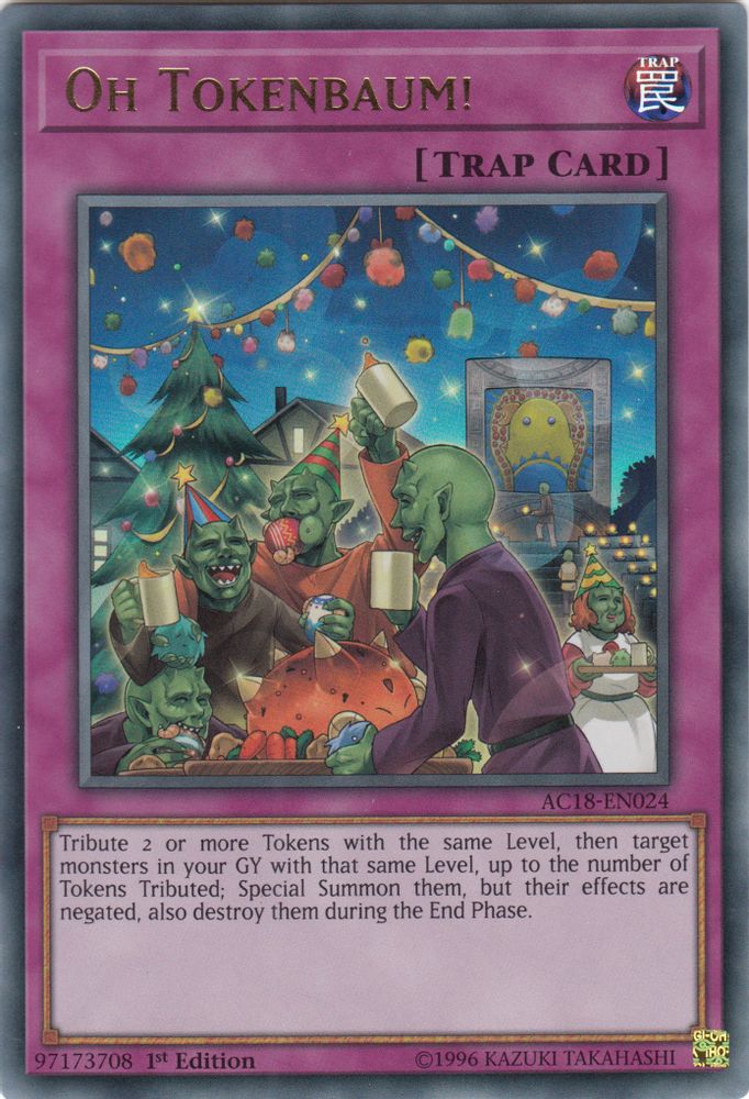 Oh Tokenbaum! (AC18-EN024) - Ultra Rare