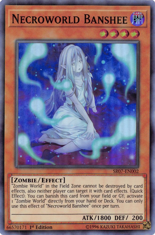 Necroworld Banshee (SR07-EN002) - Super Rare
