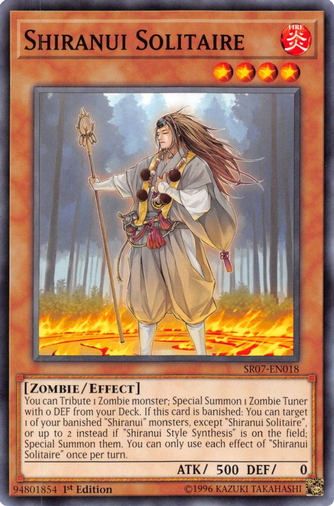 Shiranui Solitaire (SR07-EN018) - Common
