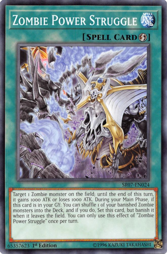 Zombie Power Struggle (SR07-EN024) - Common