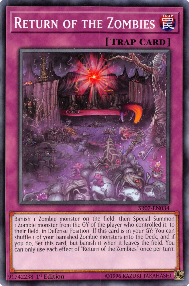 Return of the Zombies (SR07-EN034) - Common