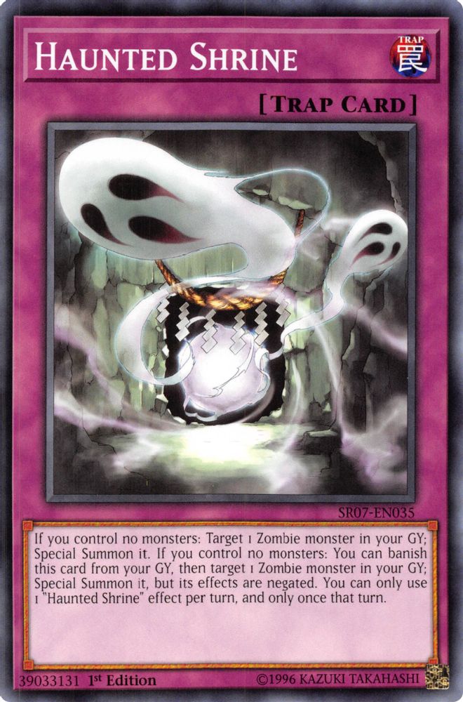 Haunted Shrine (SR07-EN035) - Common