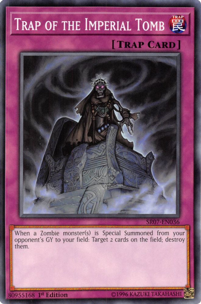 Trap of the Imperial Tomb (SR07-EN036) - Common