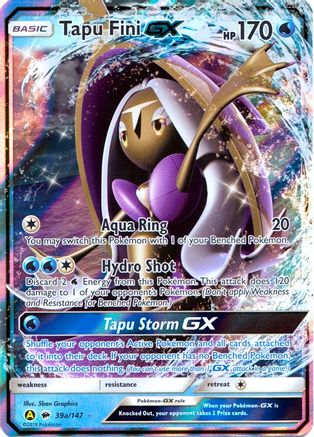 Tapu Fini GX 39a/147  - Holofoil - Promo