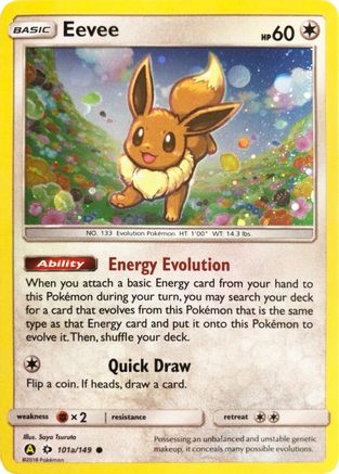 Eevee 101a/149  - Holofoil - Promo