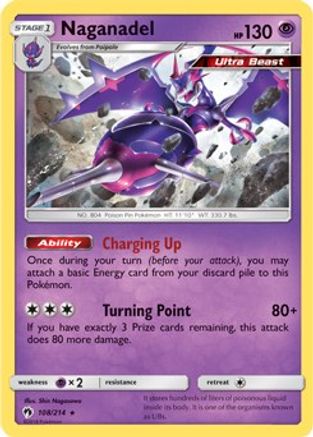 Naganadel (SM Lost Thunder) 108/214  - Rare