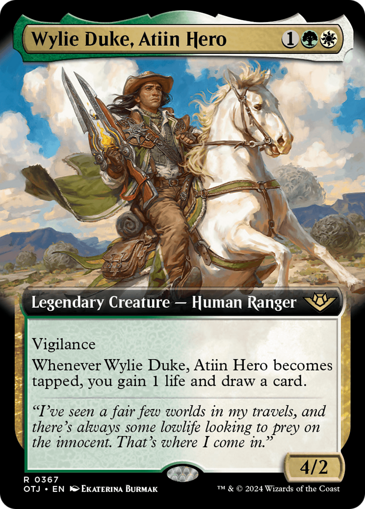 Wylie Duke, Atiin Hero (Extended Art) [Hors la loi de Thunder Junction] 