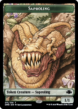 Gobelin // Jeton double face Saproling [Jetons remasterisés Dominaria] 