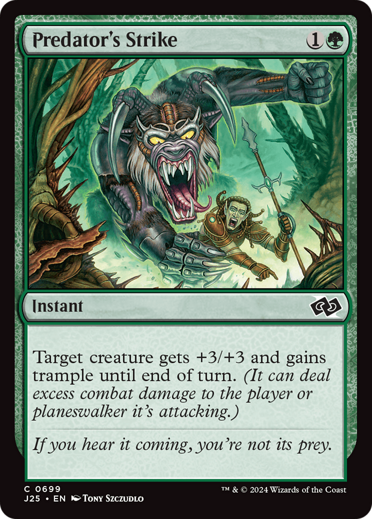 Predator's Strike (J25-699) - Foundations Jumpstart