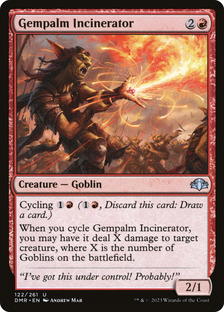 Incinérateur Gempalm [Dominaria Remastered] 