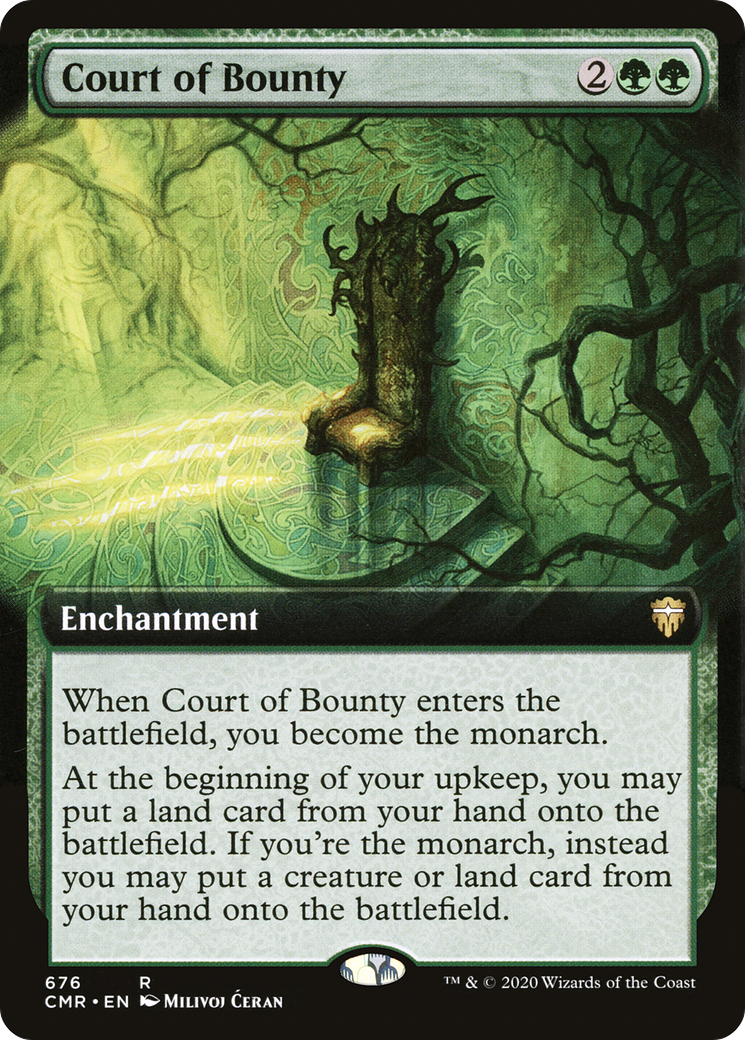 Cour de la prime (art étendu) [Commander Legends] 