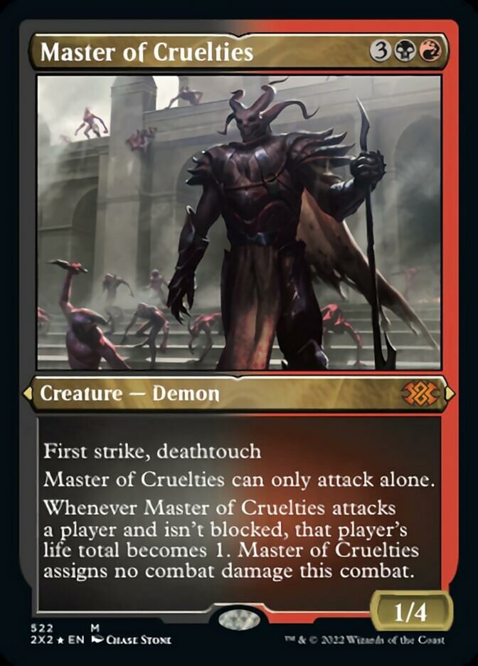 Maître des Cruautés (Foil Etched) [Double Masters 2022] 