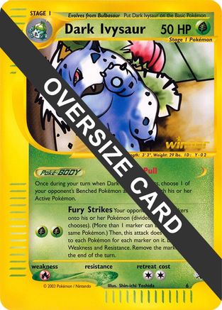 Dark Ivysaur - 6 (Best of Game 6 Promo)  - Promo